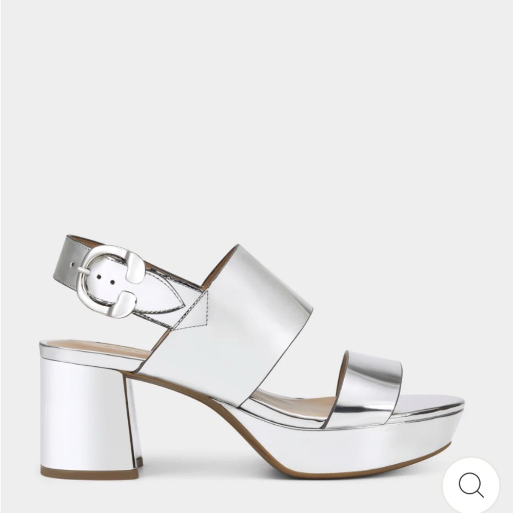 Aerosoles Silver Women's Platform Sandals